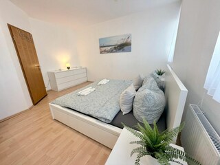 Ferienwohnung Deichblick Zingst Schlafzimmer