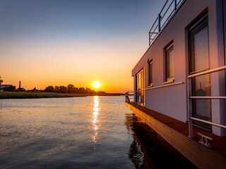 Kranichnest Ferienhaus, Bootshaus, Schwimmhaus
