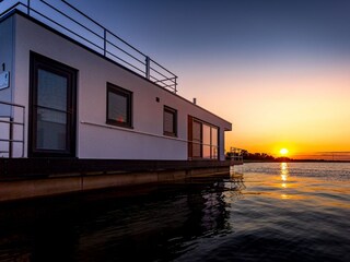 Kranichnest Ferienhaus, Bootshaus, Schwimmhaus