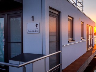 Kranichnest Ferienhaus, Bootshaus, Schwimmhaus