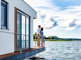 Kranichnest Ferienhaus, Bootshaus, Schwimmhaus