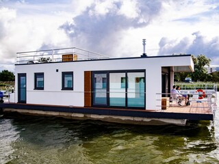 Kranichnest Ferienhaus, Bootshaus, Schwimmhaus