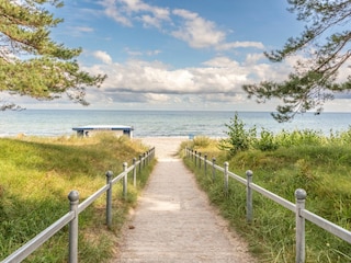 Strandaufgang 25 nur wenige Schritte entfernt