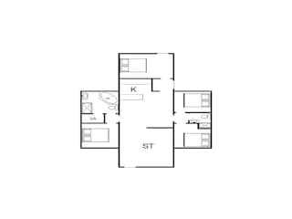 Holiday house Skaven Strand Floor Plan 35