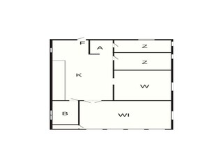 Vakantiehuis Lysekil Grondplan 14