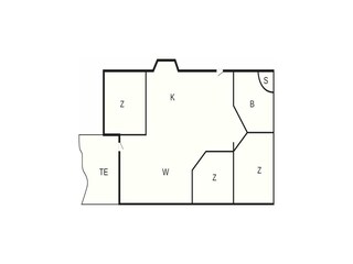 Holiday house Nørre Nebel Floor Plan 3