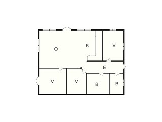 Ferienhaus Ulvshale Grundriss 5