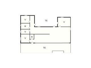 Casa de vacaciones Stavreby Plano de planta 6
