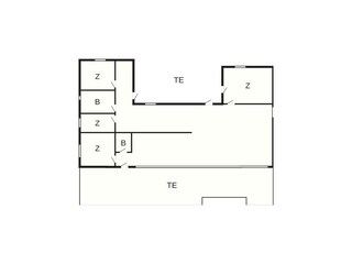 Casa de vacaciones Stavreby Plano de planta 7