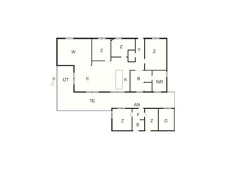 Ferienhaus Hou Grundriss 6