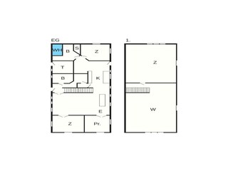 Maison de vacances Sønderho Sogn Plan d'étage 4