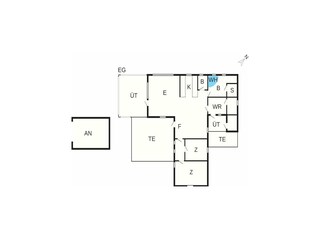 Ferienhaus Søndervig Grundriss 5