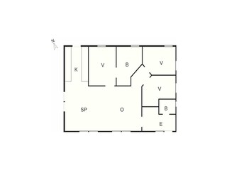 Ferienhaus Liseleje Grundriss 13