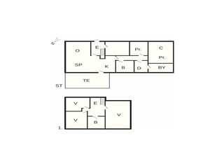 Ferienhaus Søby Grundriss 2