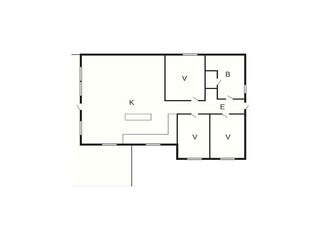 Ferienhaus Saltum Grundriss 3