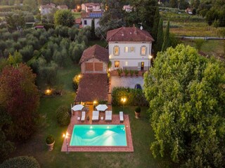 Villa Orentano Registrazione all'aperto 1