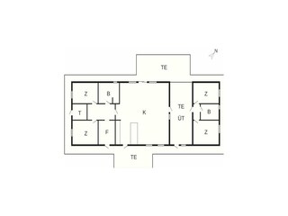 Ferienhaus Saltum Grundriss 2