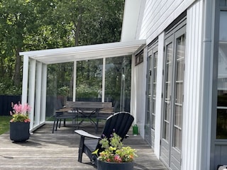 Überdachte Terrasse