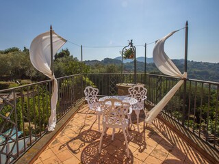 Terrasse der Blauen Suite