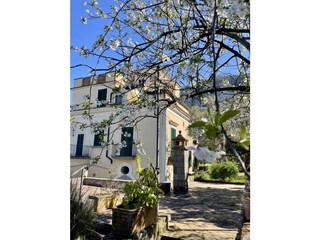 Blick auf Villa Rosaldo