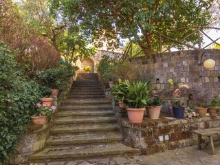 Typische Sorrento Garten