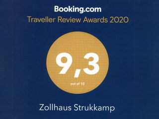 Booking.com  Traveller Review Awards 2020