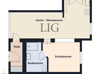 Holiday apartment Langeoog Floor Plan 19