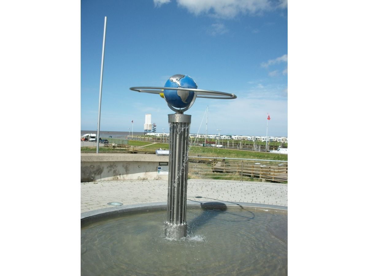 Gezeitenbrunnen beim Kutterhafen