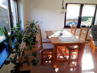 Landhaus Grimburg, Grimburg, Esszimmer Essbereich