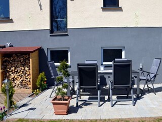 Landhaus Grimburg, Grimburg, Terrasse.