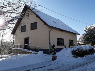 Landhaus Grimburg, Grimburg, Winter am Landhaus Gr