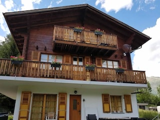 Holiday house Fiesch Outdoor Recording 5