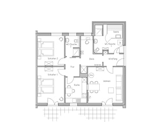 Casa de vacaciones Wyk auf Föhr Plano de planta 32