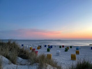 Sonnenuntergang auf Föhr