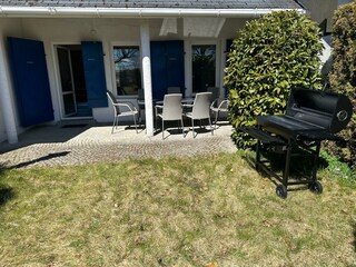 Terasse mit Grill