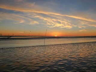 Sonnenuntergang am Dockkoog