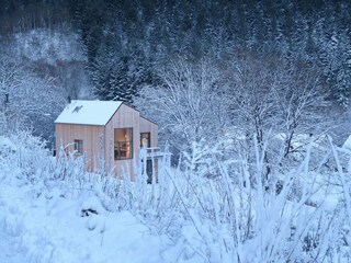 Haus im Schnee