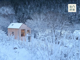Haus im Schnee