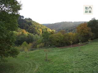 Blick vom Balkon