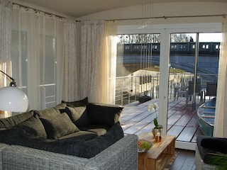Bodentiefe Fenster mit traumhaftem Ausblick