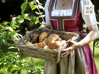 Frische Brötchen zum Frühstück