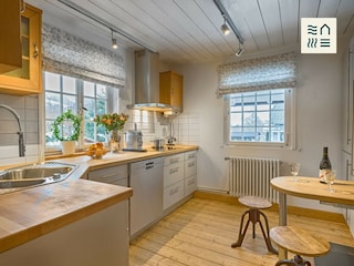 Die Landhausküche mit viel Platz zum kochen