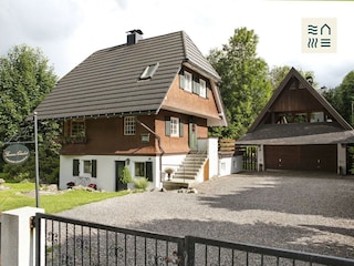 Das Chalet mit der Remise