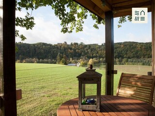 Aussicht von der Terrasse
