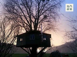 Das Baumhaus im Herbst