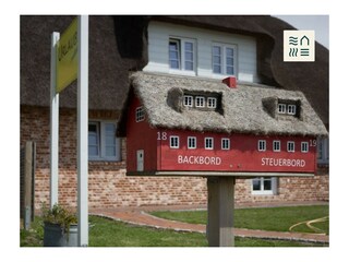 Die Miniaturansicht der beiden Haushälften
