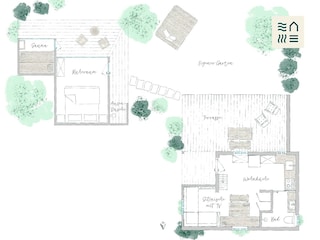 Ferienhaus Fischbachau Grundriss 2