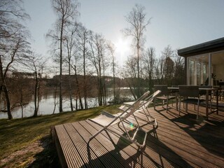 Terrasse im Winter