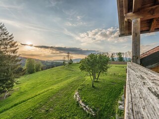 Ausblick vom Panoramabalkon