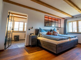 Unser zweites Schlafzimmer - auch mit Bad én Suite